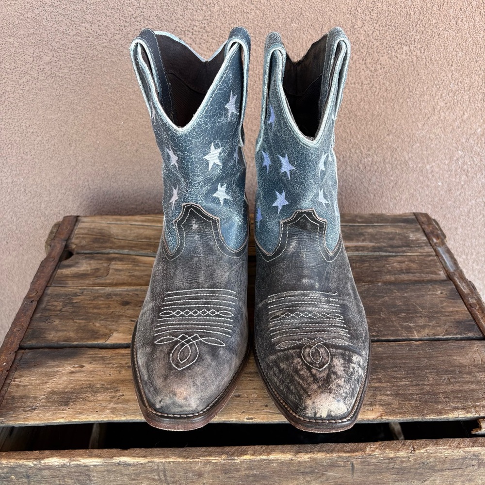 Roper Women’s American Beauty Western Boot - Picture 3 of 10